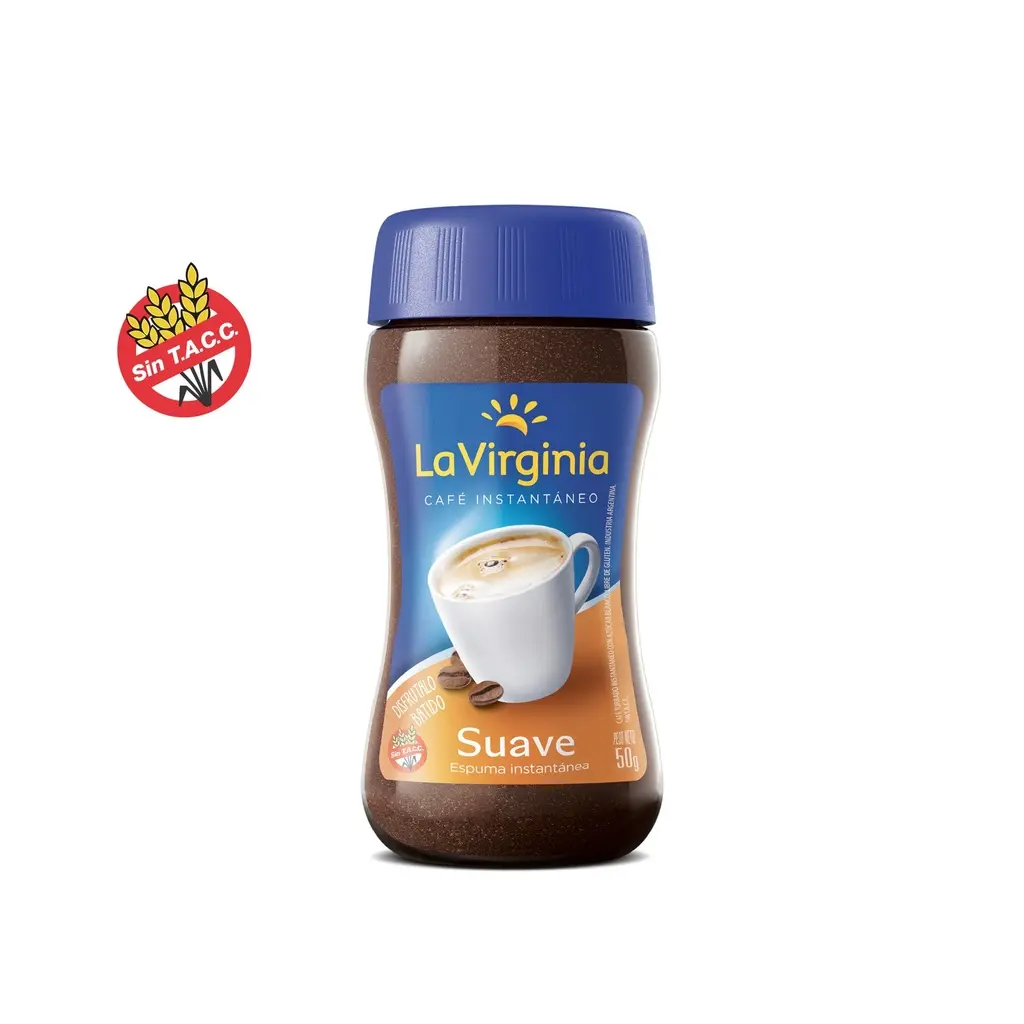 Café Instantáneo Suave La Virginia Clásico x50g