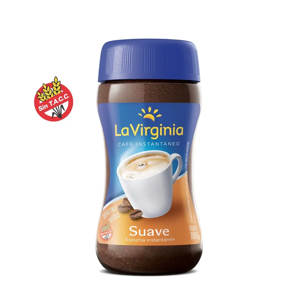 Café Instantáneo Suave La Virginia Clásico x100g