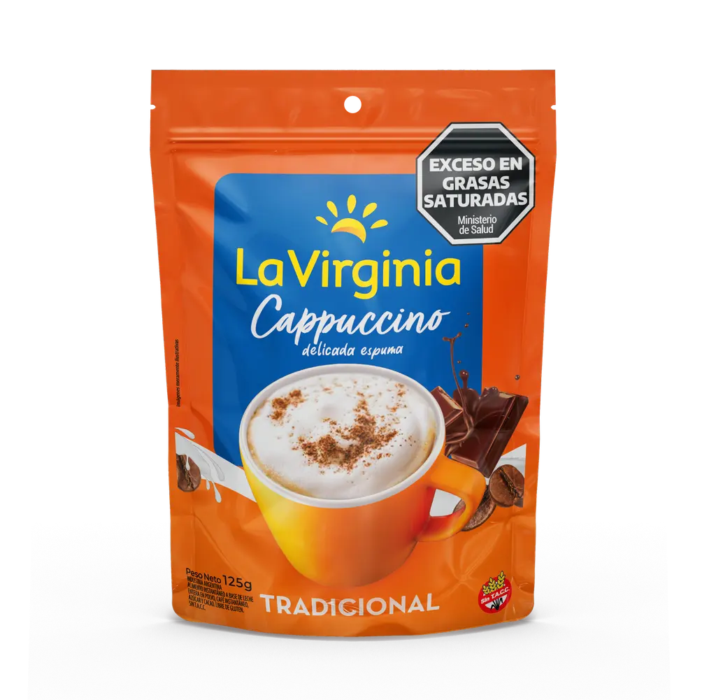 Cappuccino Tradicional La Virginia DP x125g (x10)