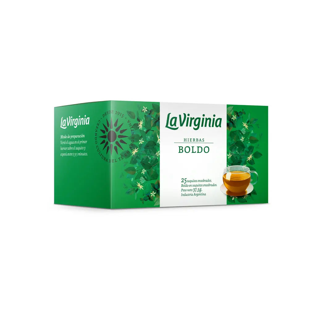Té Hierba Boldo La Virginia x25u