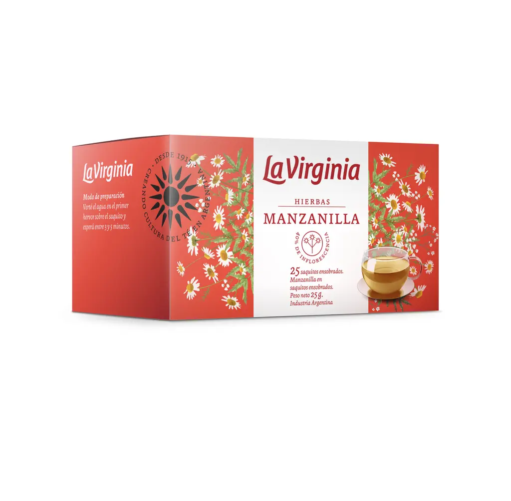 [100025] Té Hierba Manzanilla La Virginia x25u
