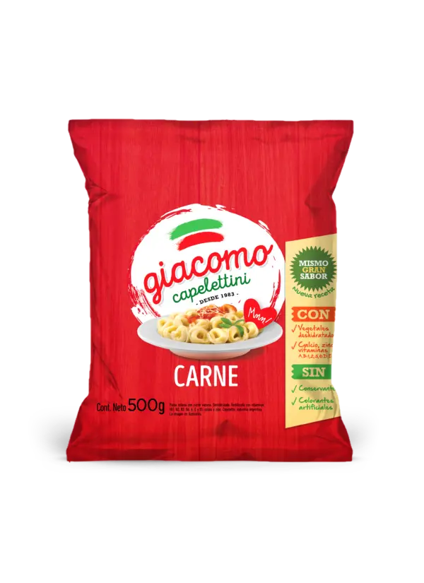 Capelettini Giacomo Carne x500g