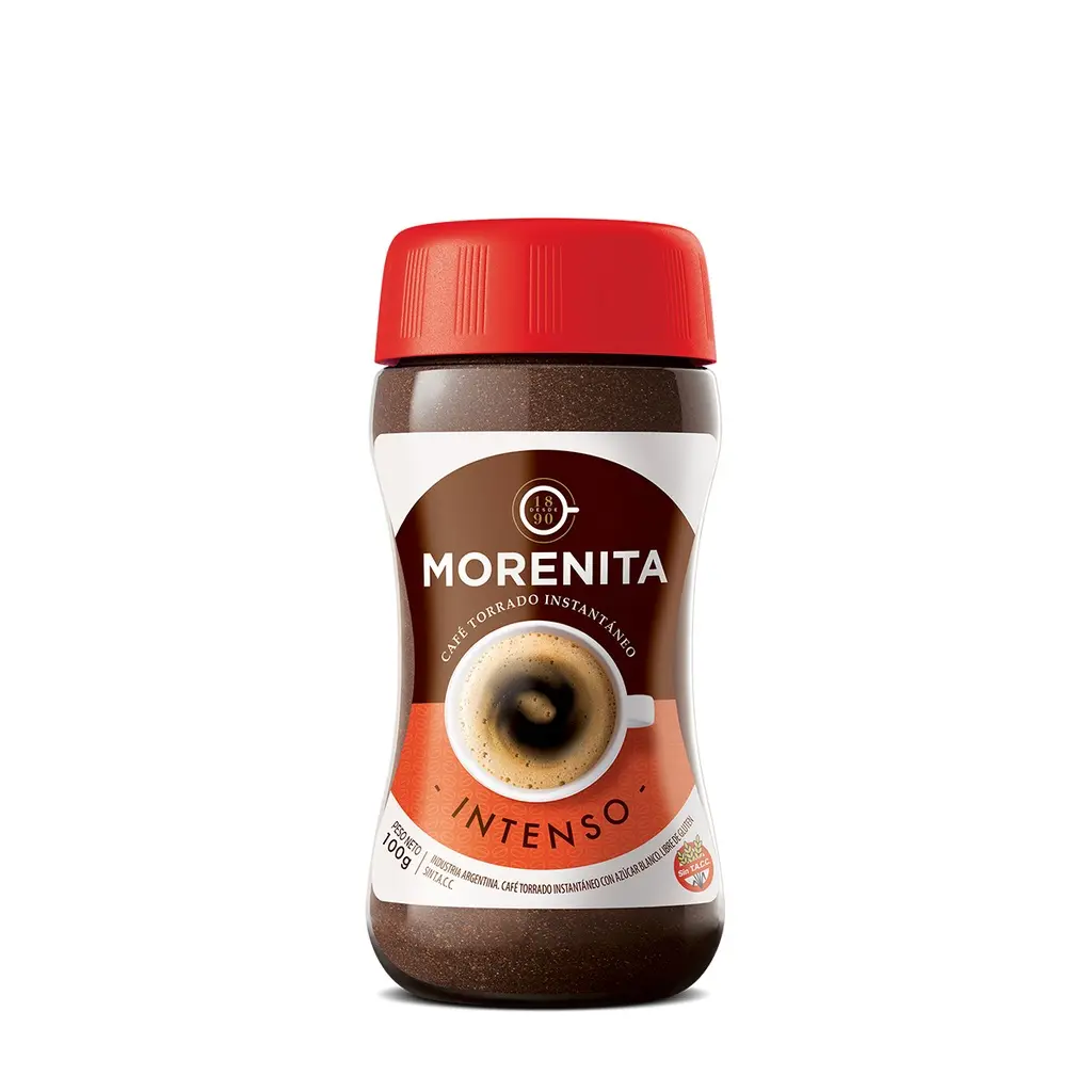 Café Instantáneo Intenso Morenita x100g (x6)