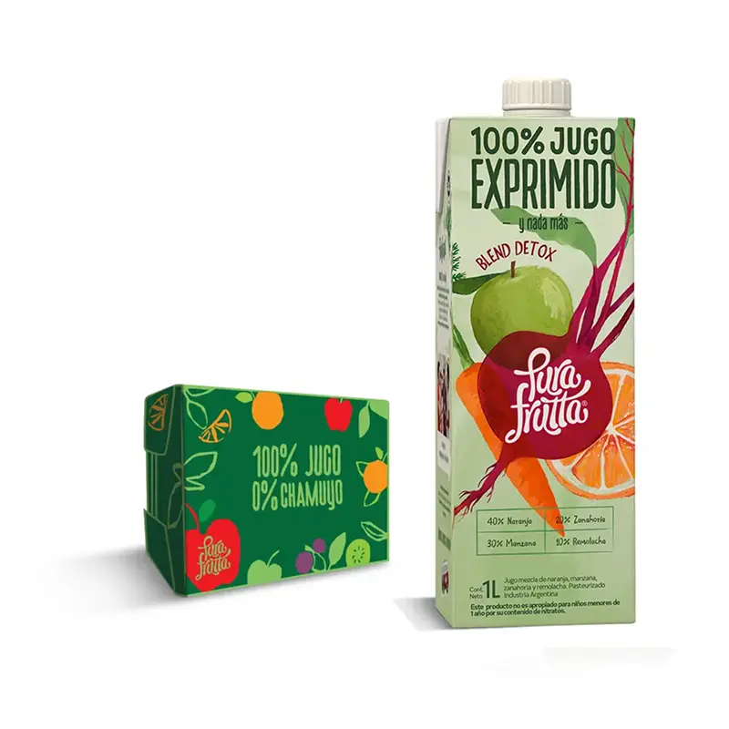 [100045] Jugo PuraFrutta Détox Remolacha x1 L