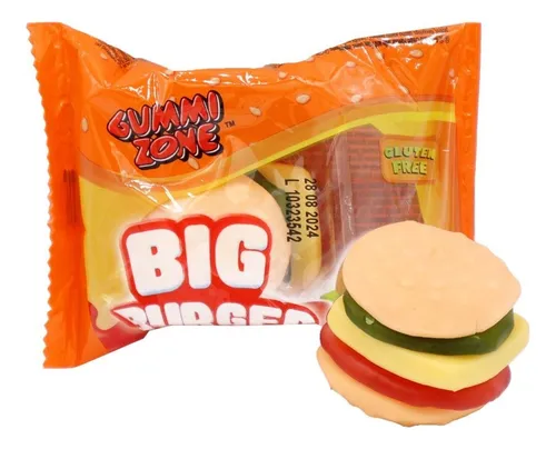 [100070] Gomitas Gummi Zone Burger XXL x28g