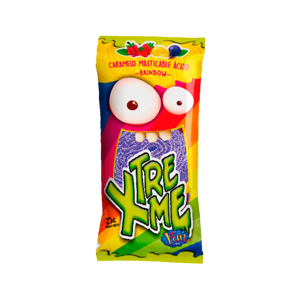 [100074] Caramelo Xtreme Rainbow x25g