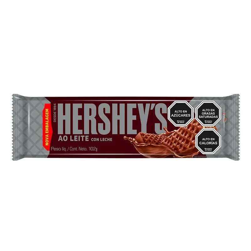 [100075] Oblea Hershey's Mais + Chocolate con Leche x102g