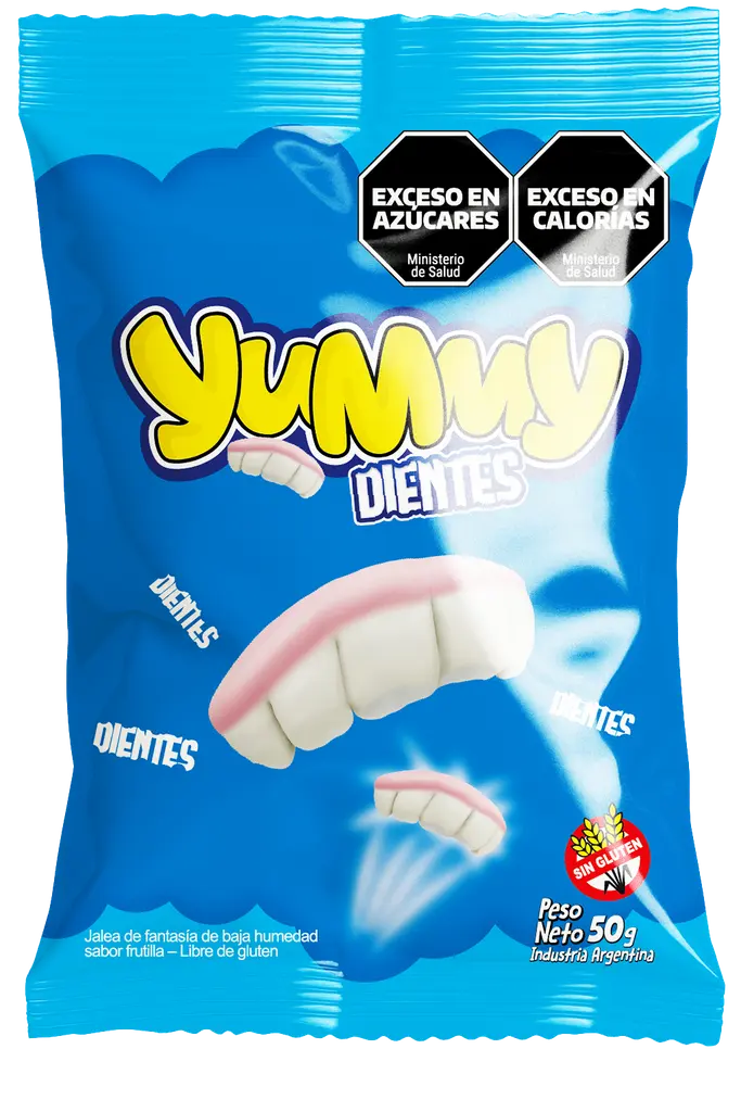 Gomitas Yummy Dientes x50g