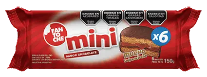 Mini Alfajor Fantoche Chocolate x150g (x24)