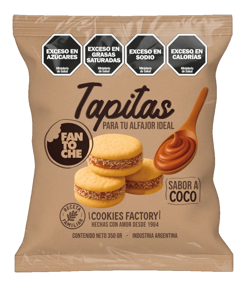 Galletitas Fantoche Tapitas x350g (x12)