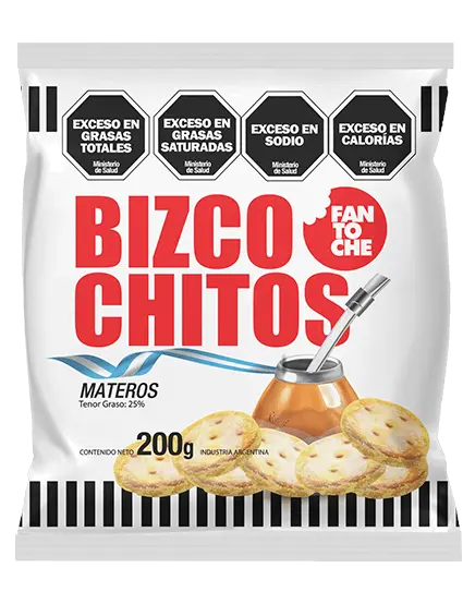 Bizcochitos de Grasa Fantoche x200g (x15)