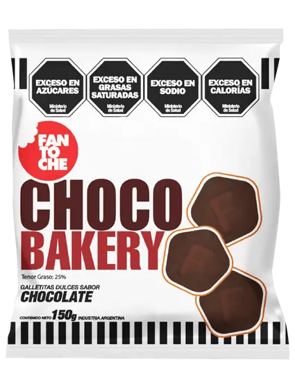 Galletitas Fantoche Bakery Chocolate x150g