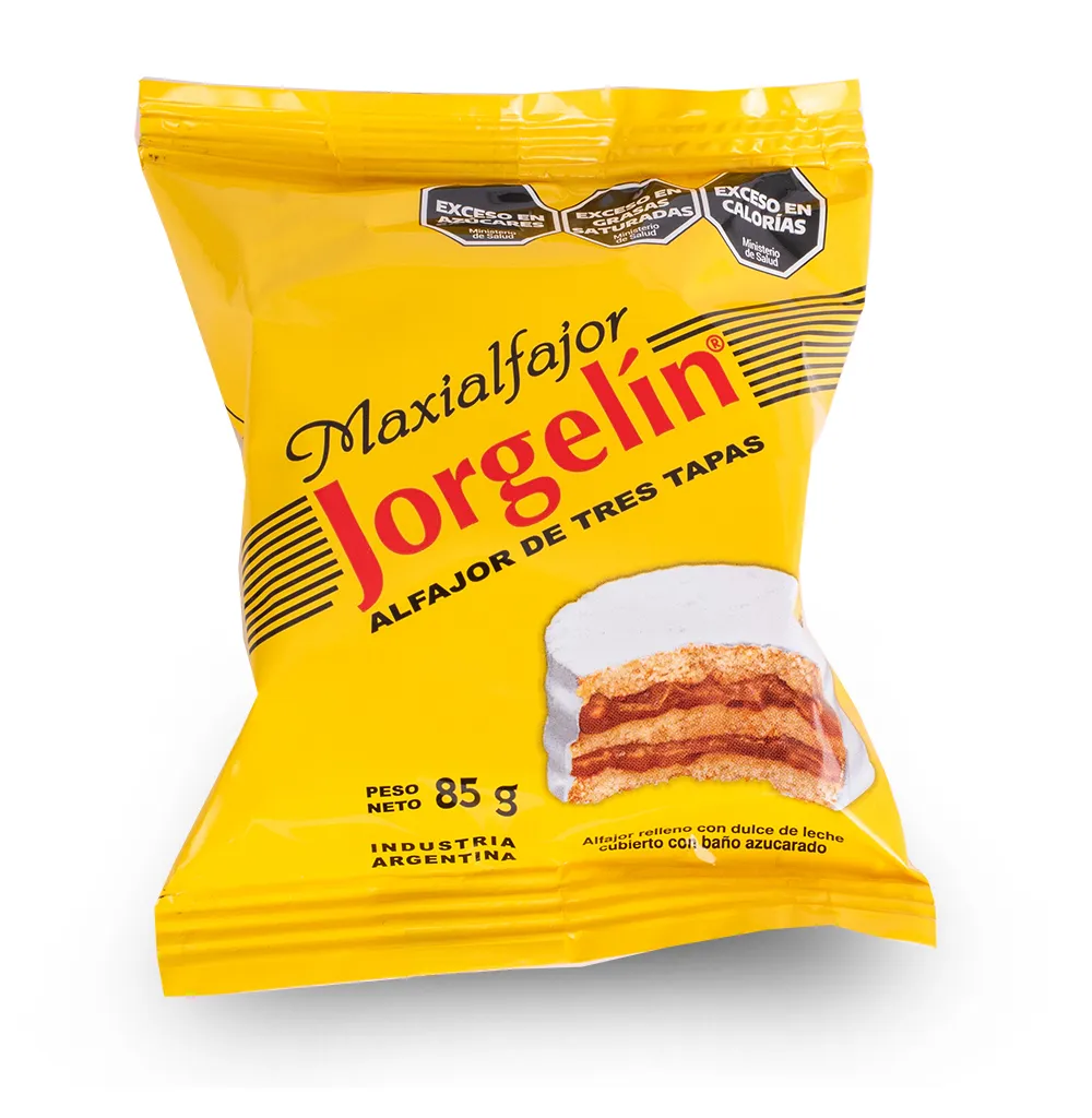 Alfajor Jorgelin Glaseado x85g