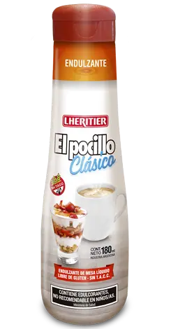 Endulzante El Pocillo Clásico Líquido Pote x180ml