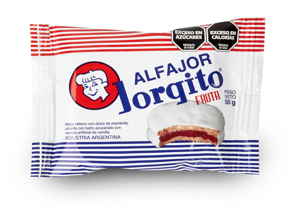 [100162] Alfajor Jorgito De Fruta x50g