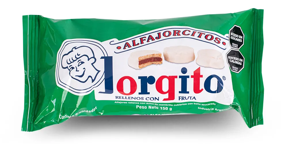 Mini Alfajores Jorgito de Fruta x6u