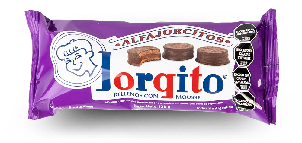 [100167] Mini Alfajores Jorgito De Mousse x6u