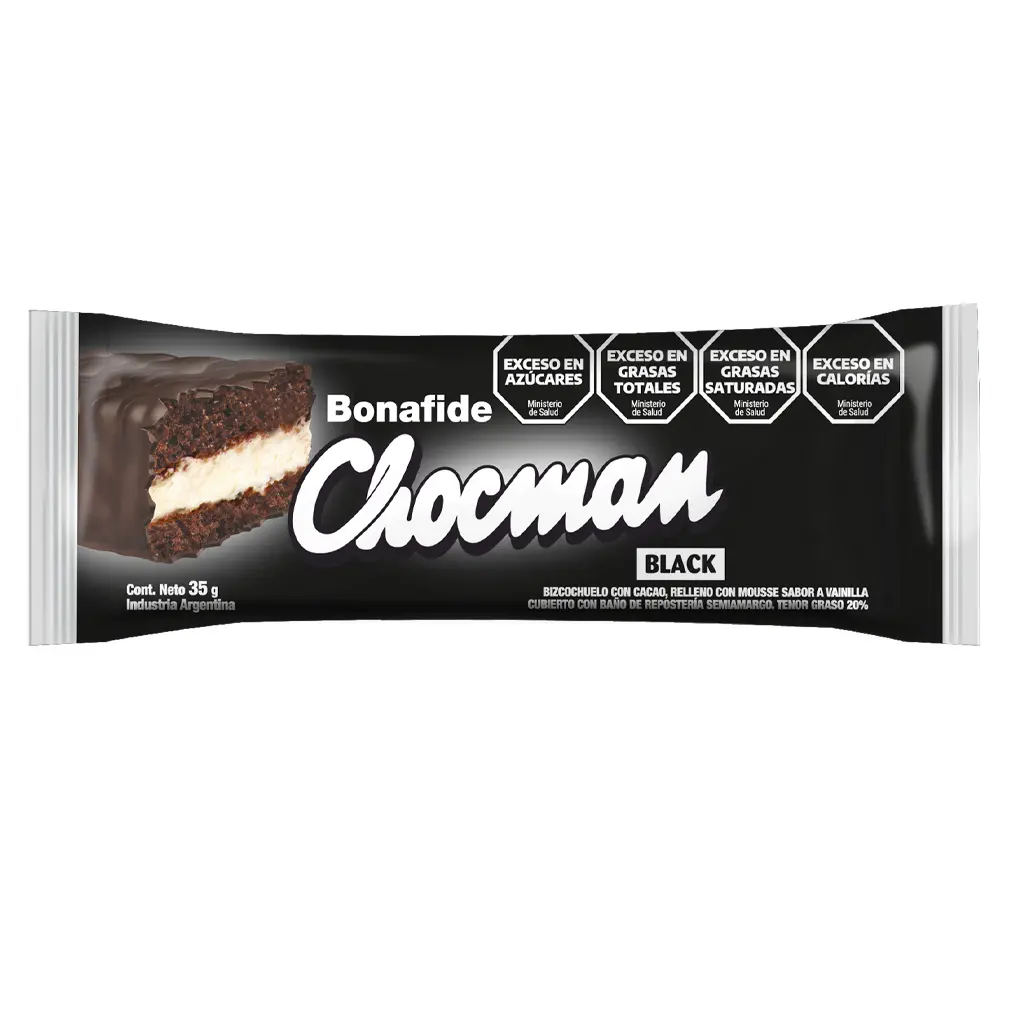 Chocman Black x35g