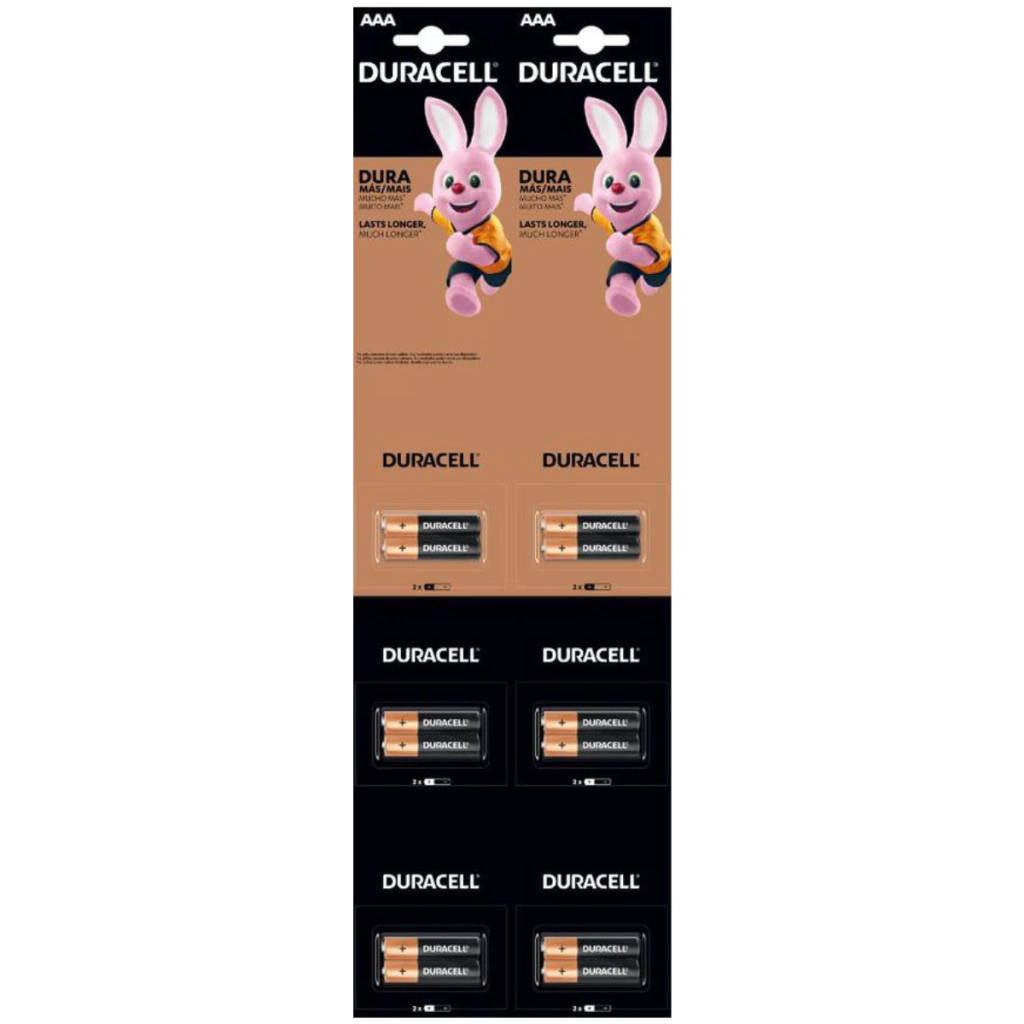 [100188] Duracell Alcalina AAA x12u (10x12)