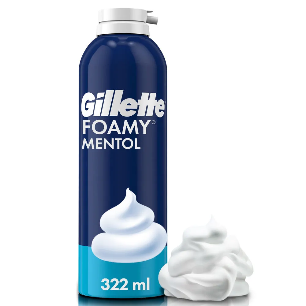 [100191] Gillette Foamy Mentol x312g