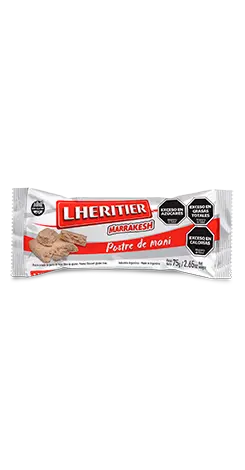 Postre de Maní Lheritier Marrakesh x75g (x40)