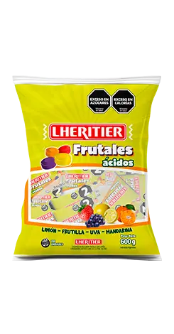 Caramelo Duro Lheritier Frutales Ácidos x600g