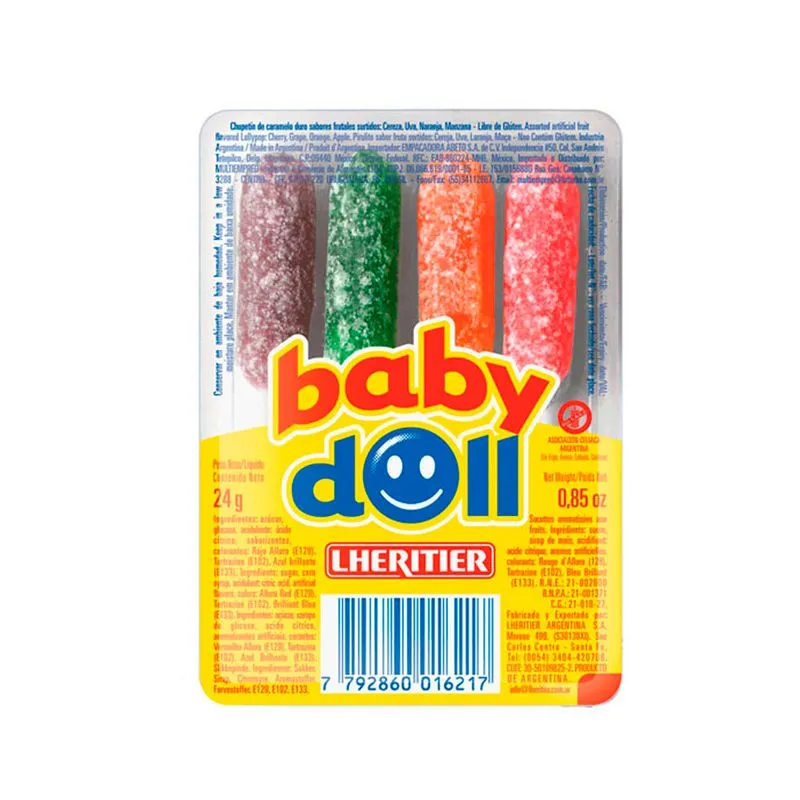 Chupetin Baby Doll x4u (24x12)