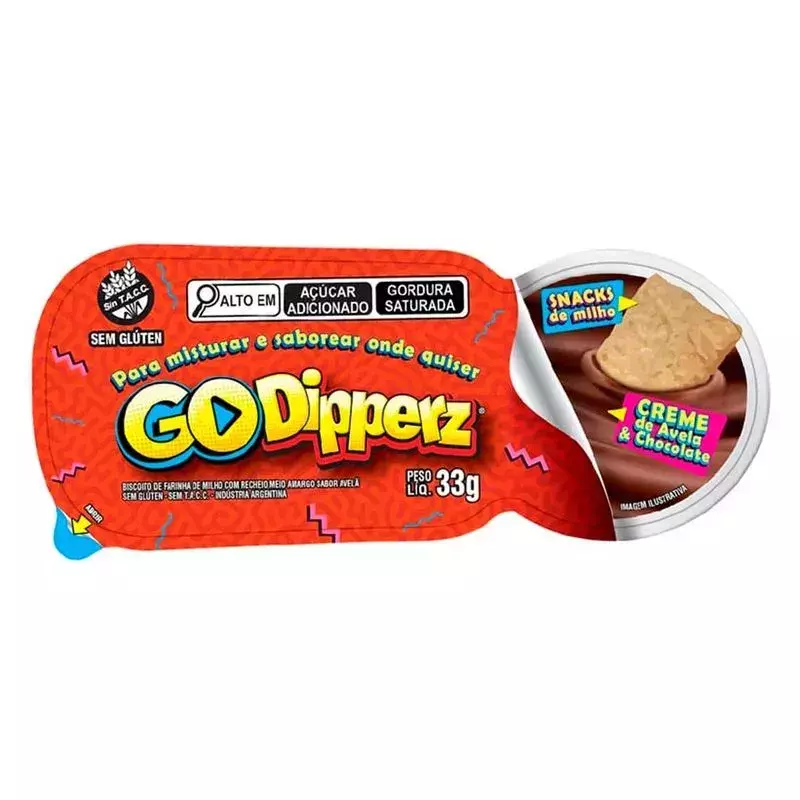 [100222] Snacks de Maíz Go Dipperz x33g