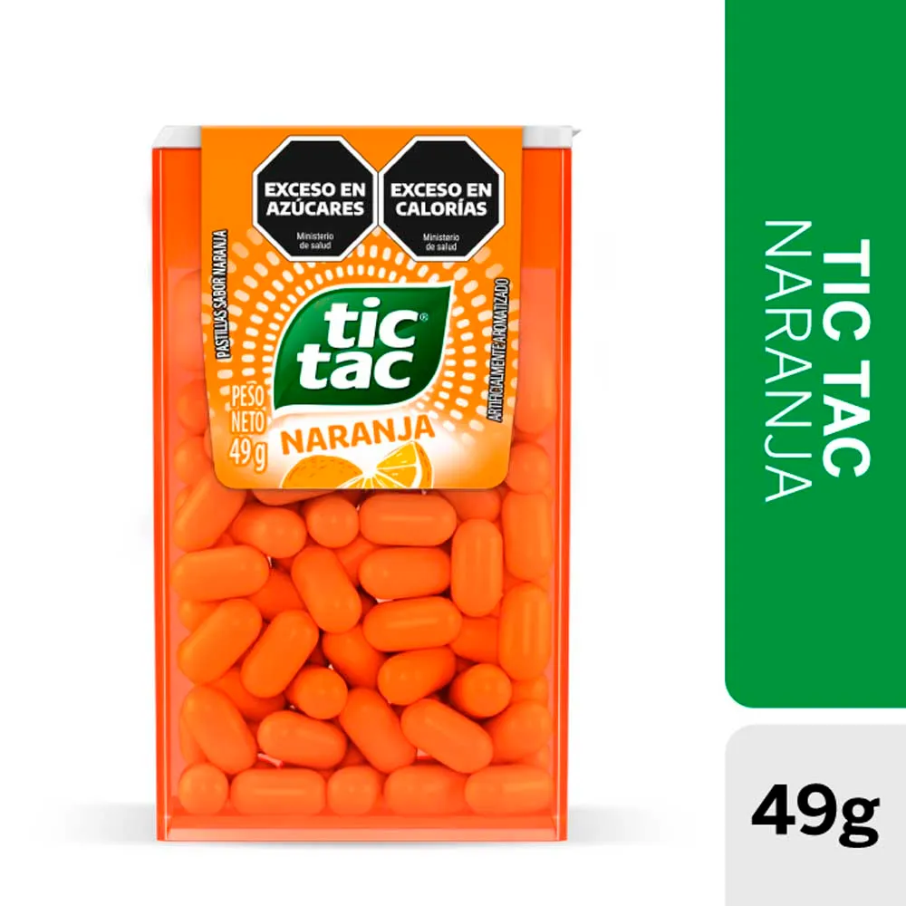 Tic Tac Naranja 100 x49g
