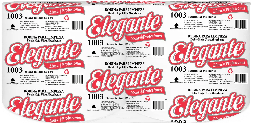 [100233] Bobina Industrial Elegante 24cm x 400m D/H x2u