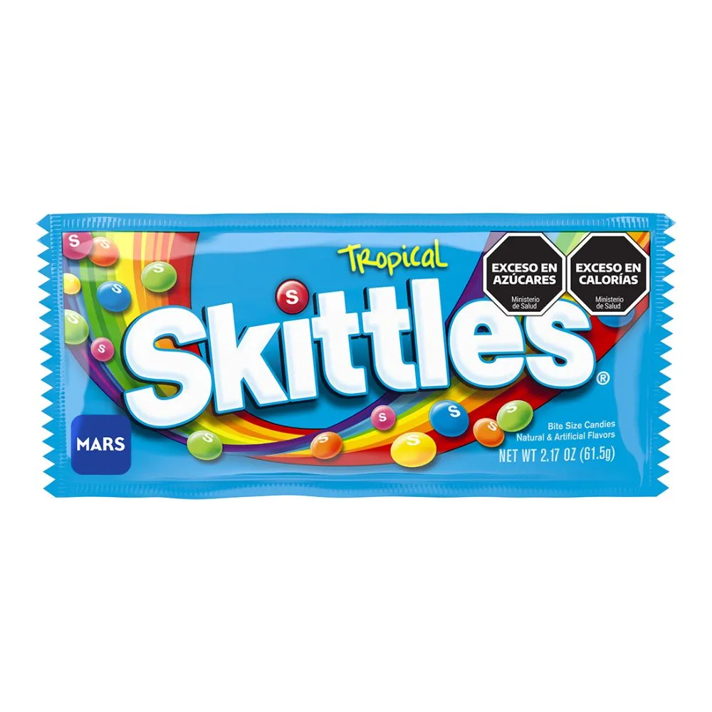 [100238] Confite Skittles Tropical x61,52g