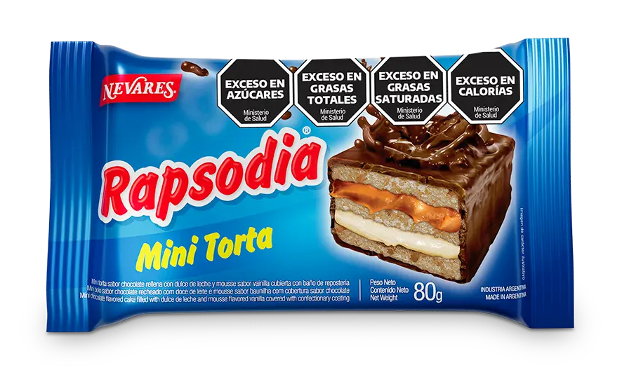 Mini Torta Rapsodia x80g (x24)
