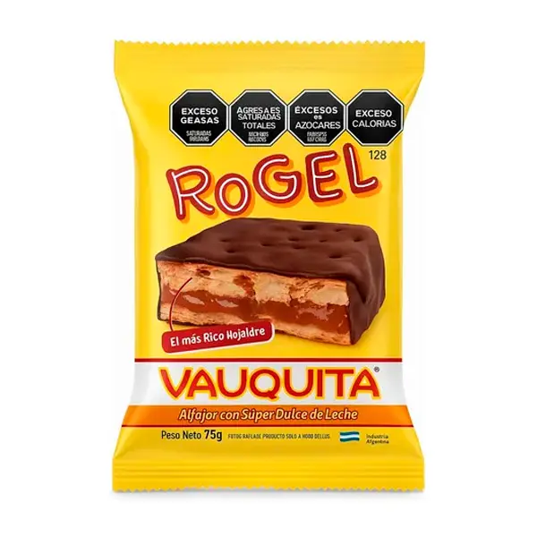 Alfajor Vauquita Hojaldre x75g (x18)