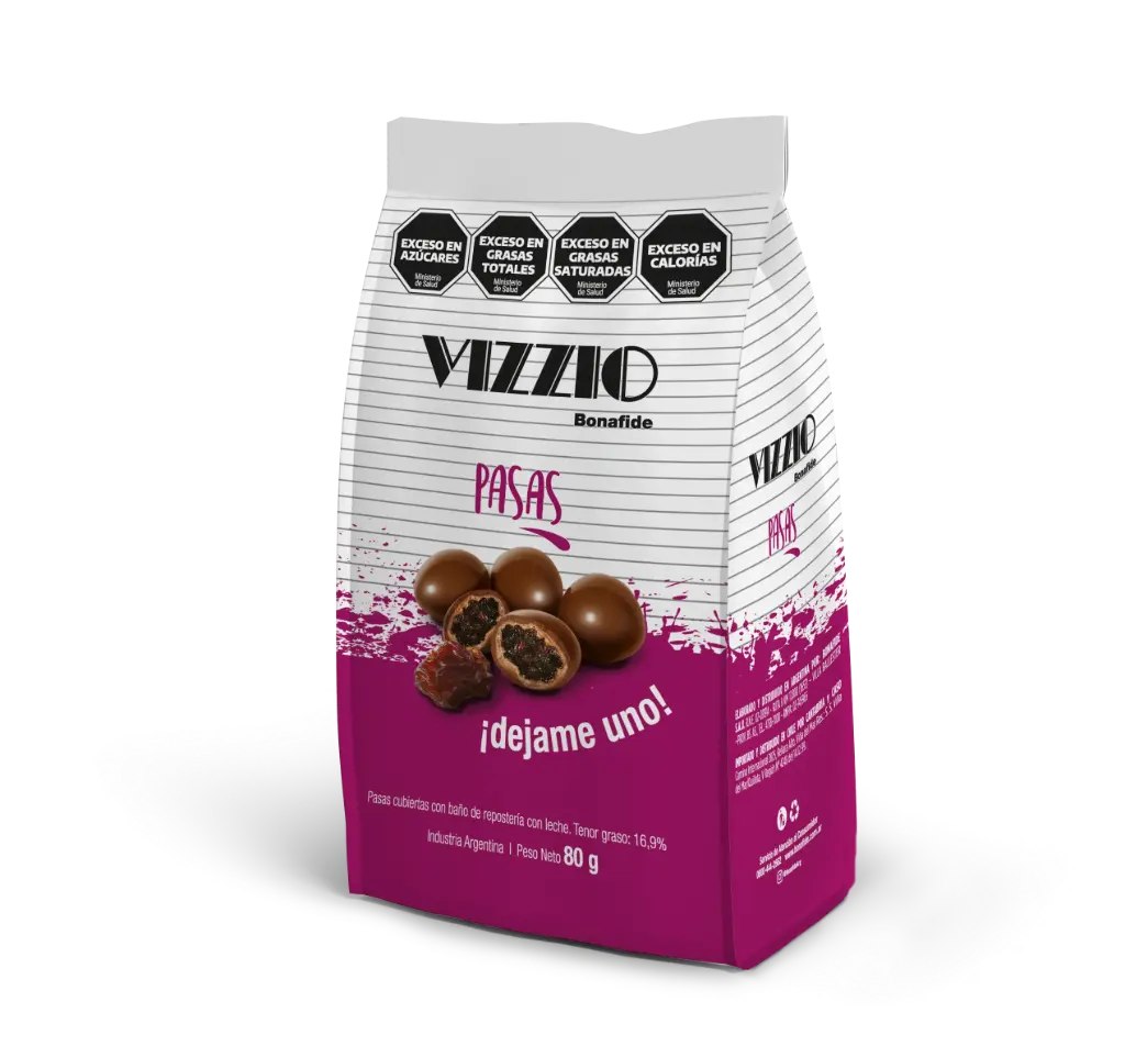 [100265] Pasas de Uva Vizzio x80g