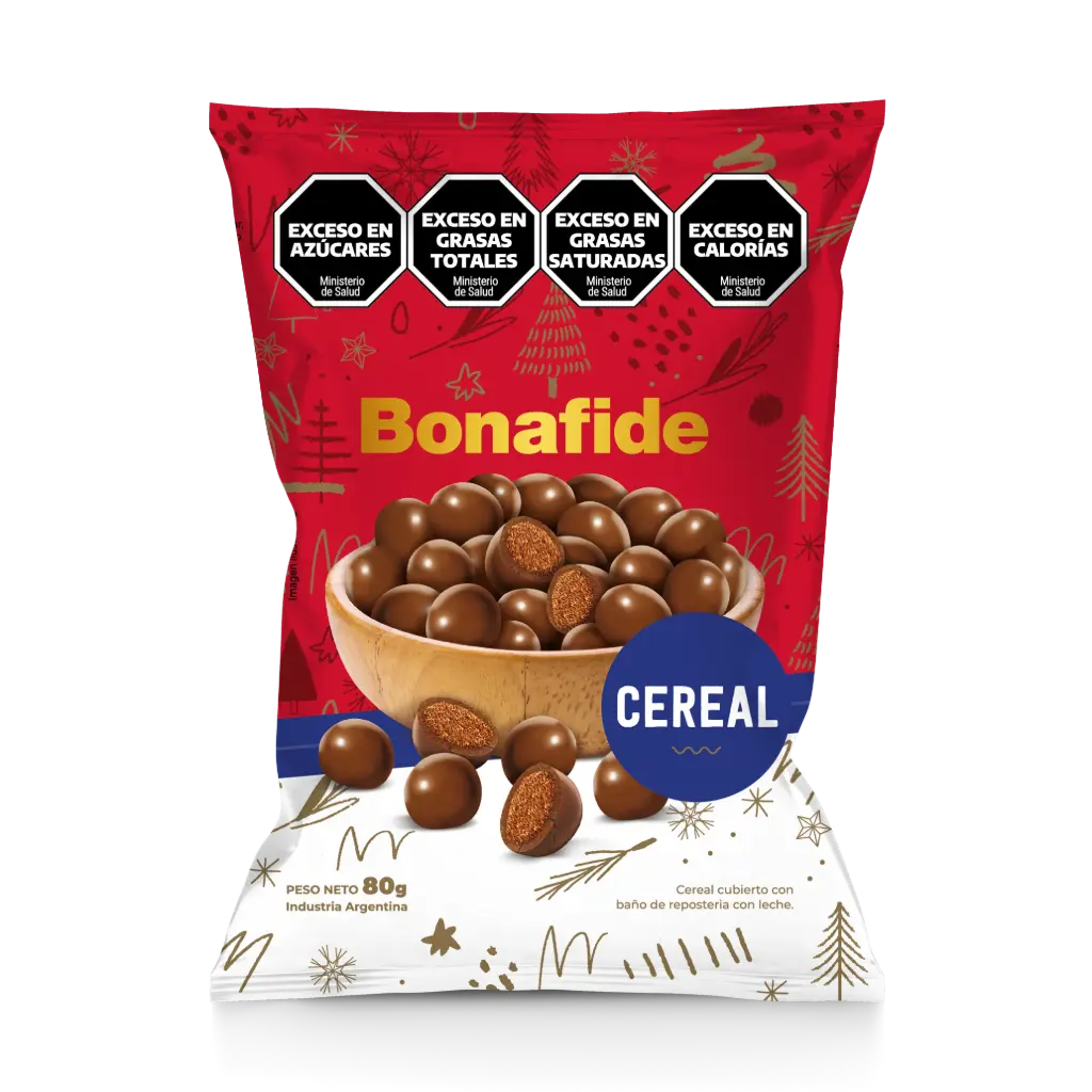 [100271] Cereal Bonafide Cubierto con Leche x80g