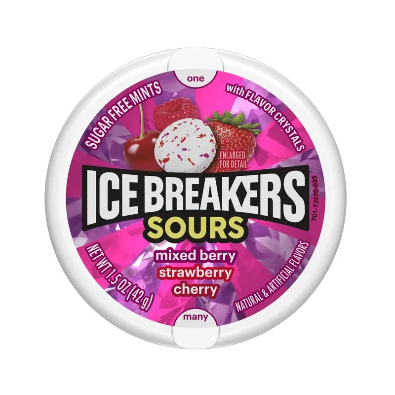 Pastilla Icebreakers Asstedberry x42g