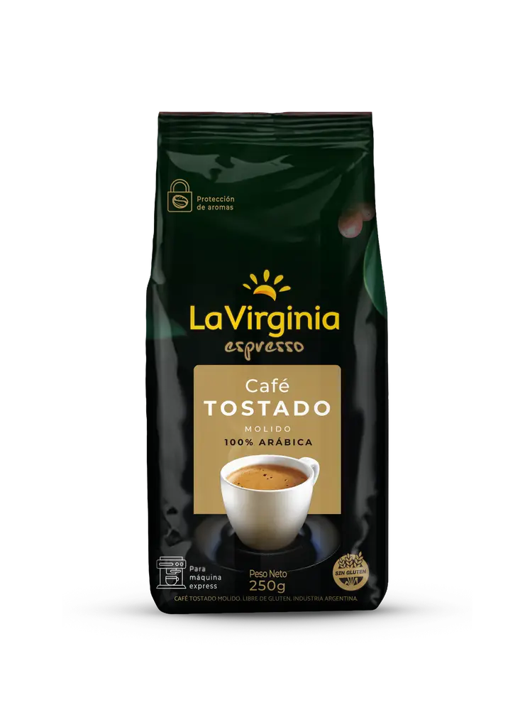 [100312] Café Molido La Virginia Expresso Tostado x250g