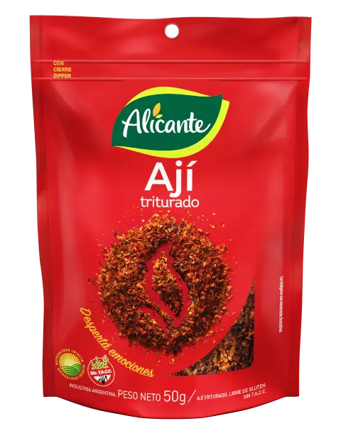 Ají Triturado Alicante sin Tacc x50g