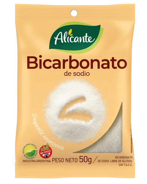 Bicarbonato Alicante sin Tacc x50g (x12)