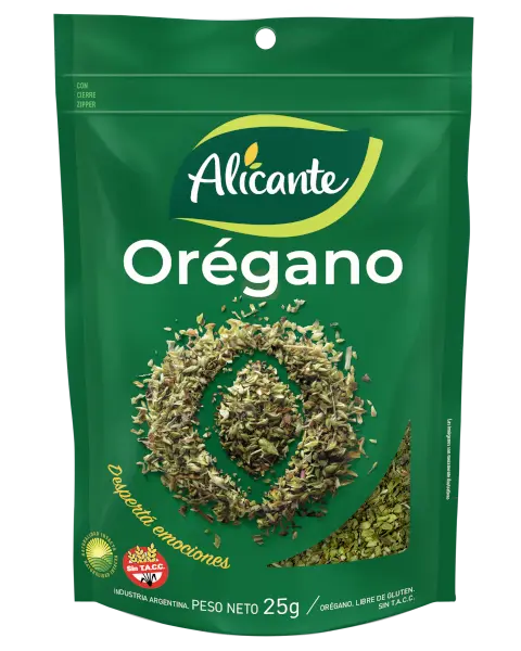 Orégano Alicante sin Tacc x25g