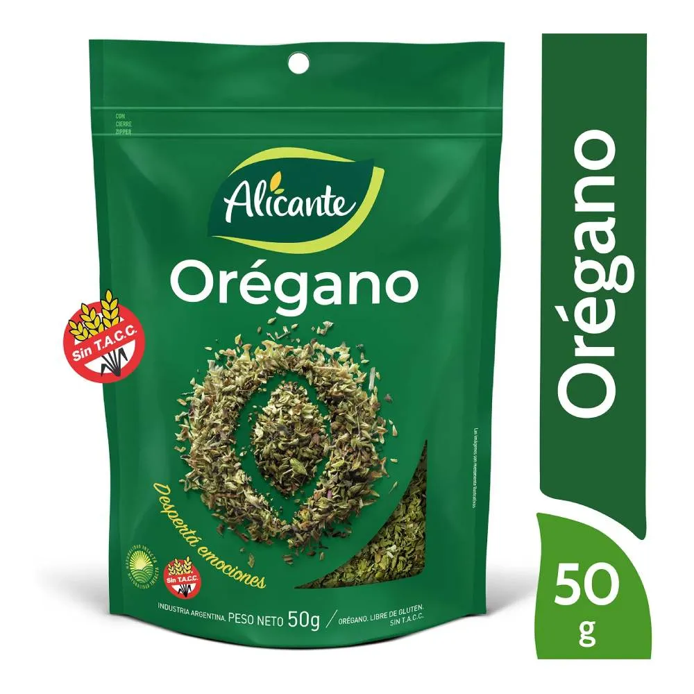 [100328] Orégano Alicante sin Tacc x50g