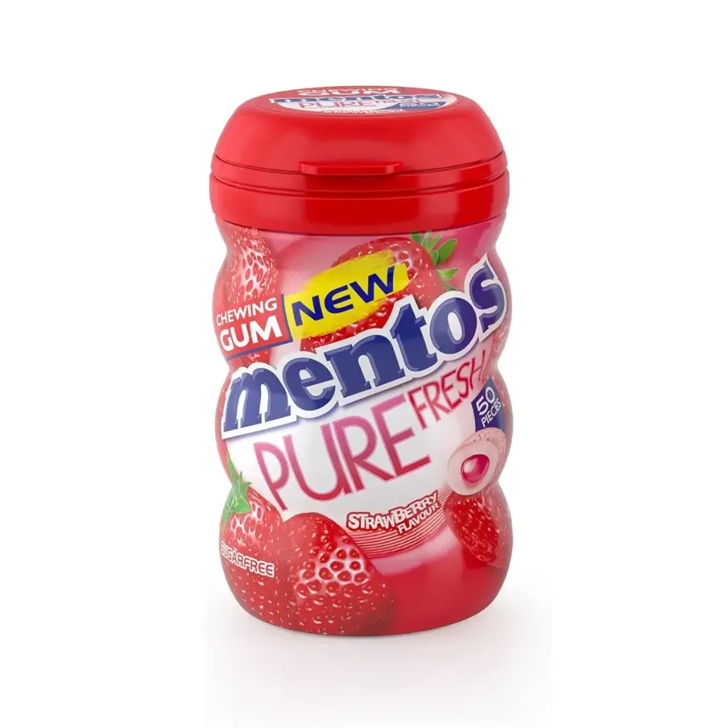 [100350] Mentos Gums Frutilla x1u