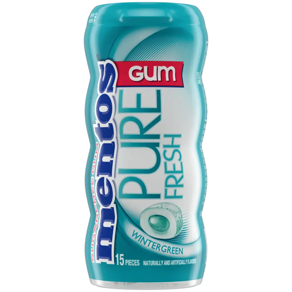 [100352] Mentos Gums Wintergreen x1u (6x6)
