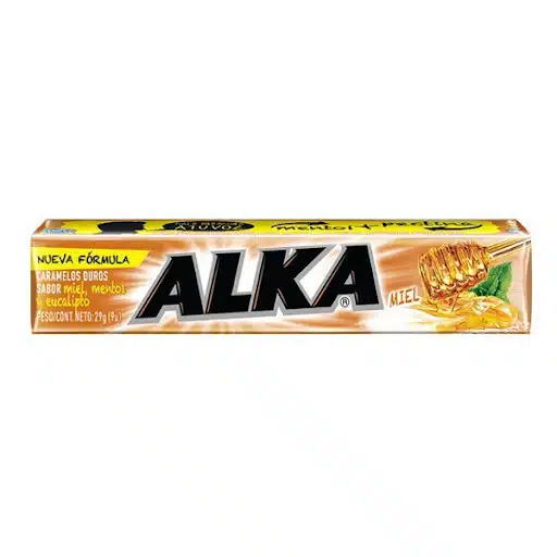 Pastilla Alka Miel y Menta x29,4g