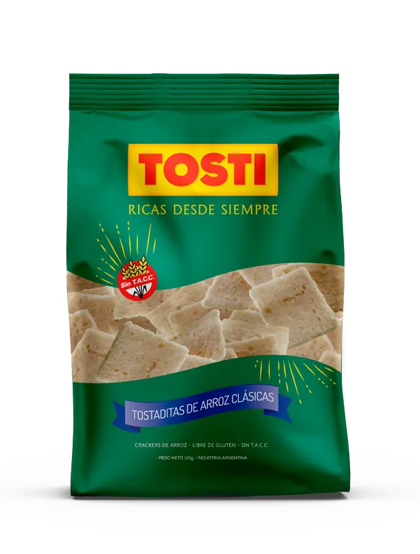 [100361] Crackers de Arroz Clásicas Tosti x110g