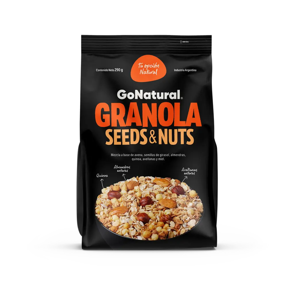 [100386] Granola Seeds & Nuts Go Natural x290g