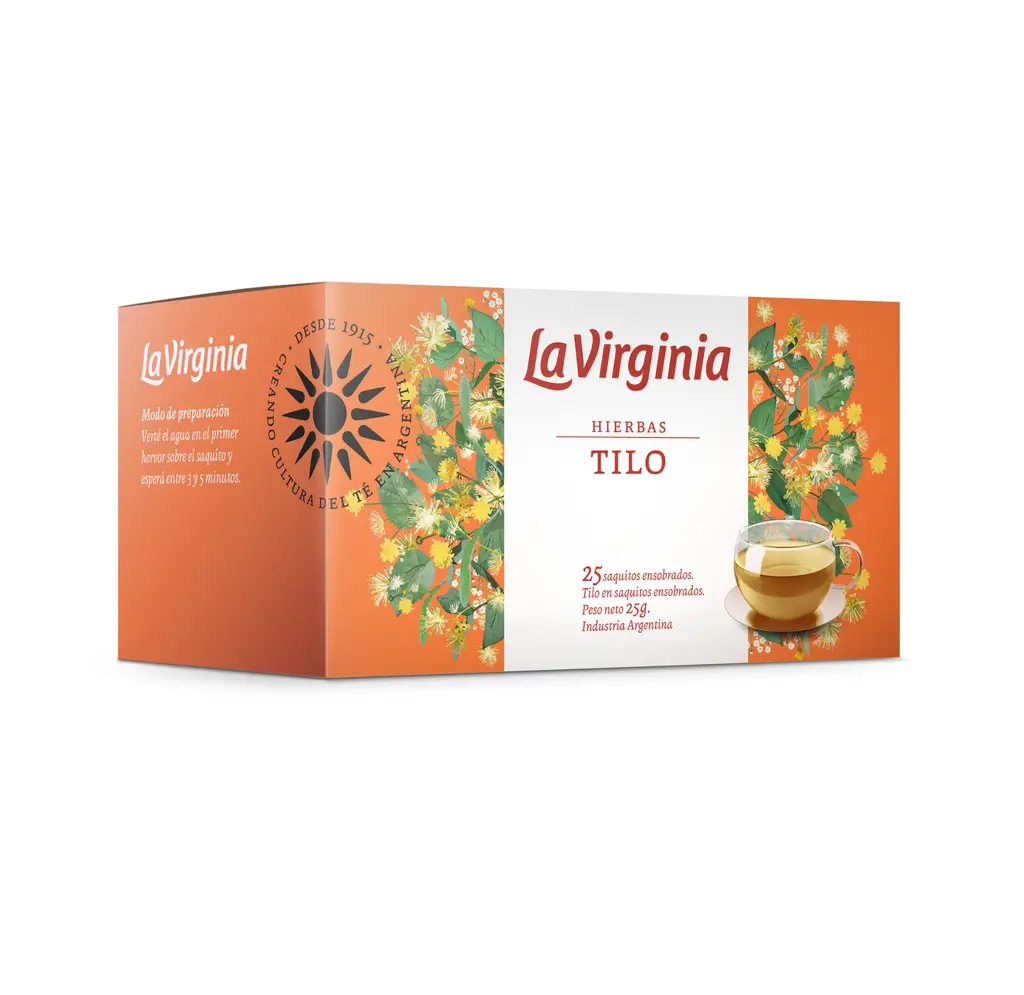 Té Hierba Tilo La Virginia x25u