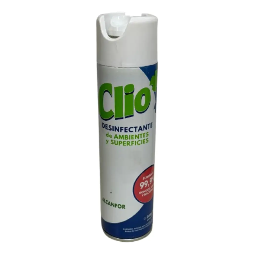 [100411] Desinfectante de Ambiente Clio 99,9% Alcanfor x340ml