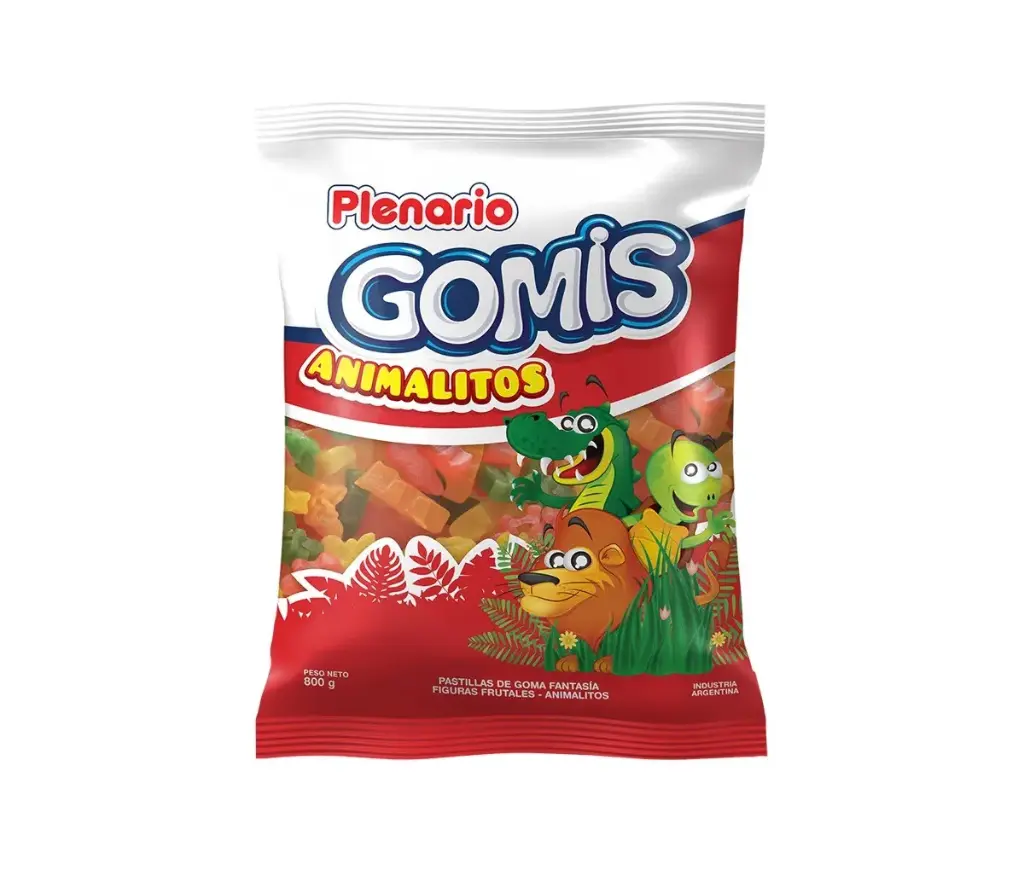 Goma Plenario Animalitos x800g (x10)