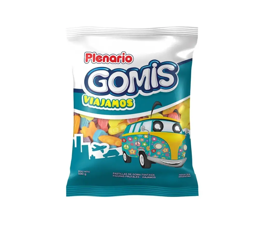 [100418] Goma Plenario Viajamos x500g